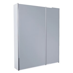 Изображение товара Зеркальный шкаф 1Marka Соната 75 x 80 см, 2 дверцы, белый, У29559