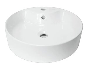 Изображение товара Раковина Aqwella Sanita Luxe Best Shelf 43 см накладная, белый, WB.CT/Best/43-C.Shelf/WHT