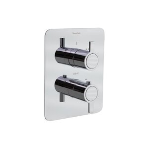 Изображение товара Смеситель Ramonsoler Drako 338712S для душа, термостатический, на 2 потребителя, цвет хром