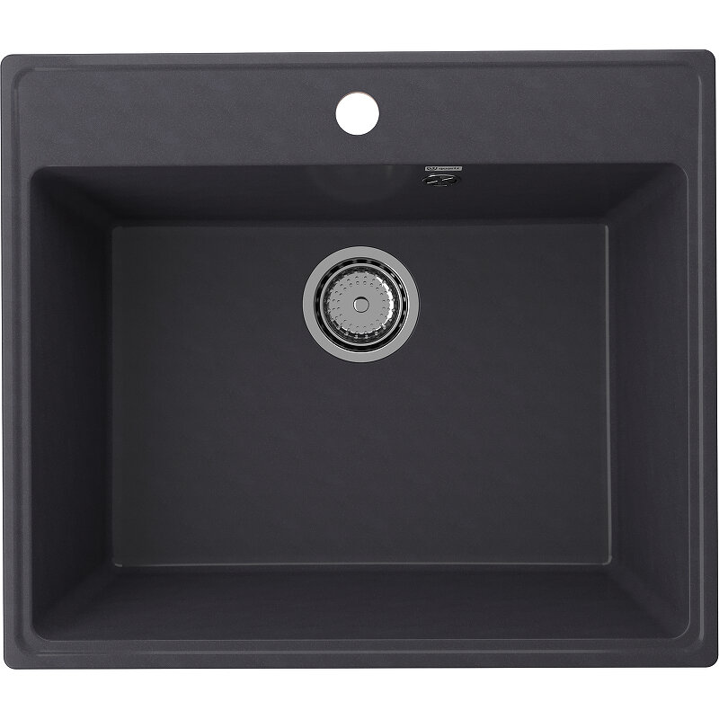 Изображение товара Мойка кухонная Ulgran Quartz Forte 580-08, 58 см, цвет космос