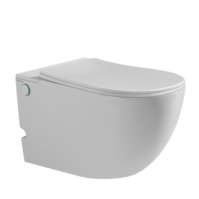 Изображение товара Подвесной унитаз Abber Bequem AC1105P с импульсным смывом и легким уходом