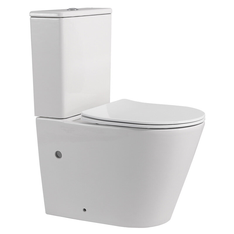 Изображение товара Унитаз-компакт Abber Bequem AC1112 безободковый с микролифтом белый