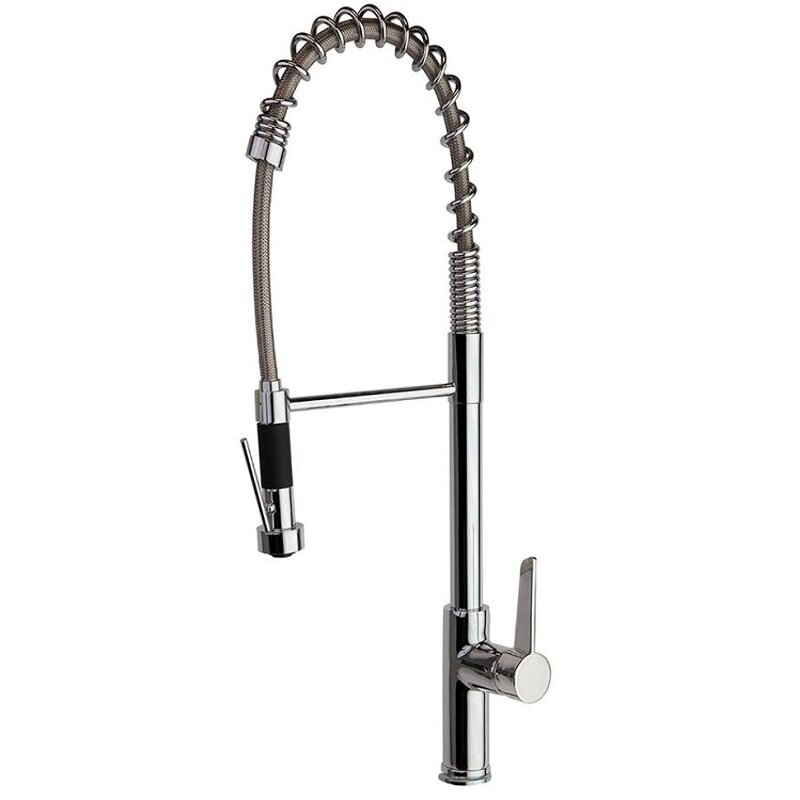 Изображение товара Смеситель Ramonsoler Kitchen 386701MC для кухонной мойки хром гибкий излив