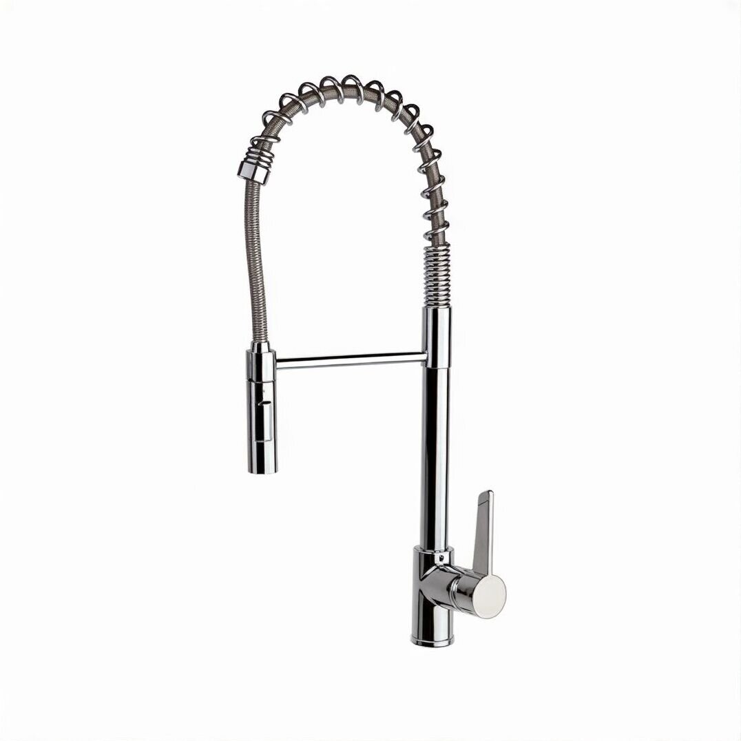 Изображение товара Смеситель Ramonsoler Kitchen 386601MC для кухонной мойки, гибкий излив, цвет хром Изображение товара Смеситель Ramonsoler Kitchen 386601MC для кухонной мойки, гибкий излив, цвет хром