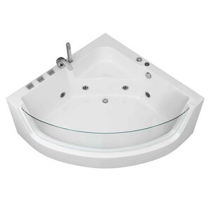 Изображение товара Ванна гидромассажная акриловая Grossman 150 x 150 см, цвет белый, GR-15000-1