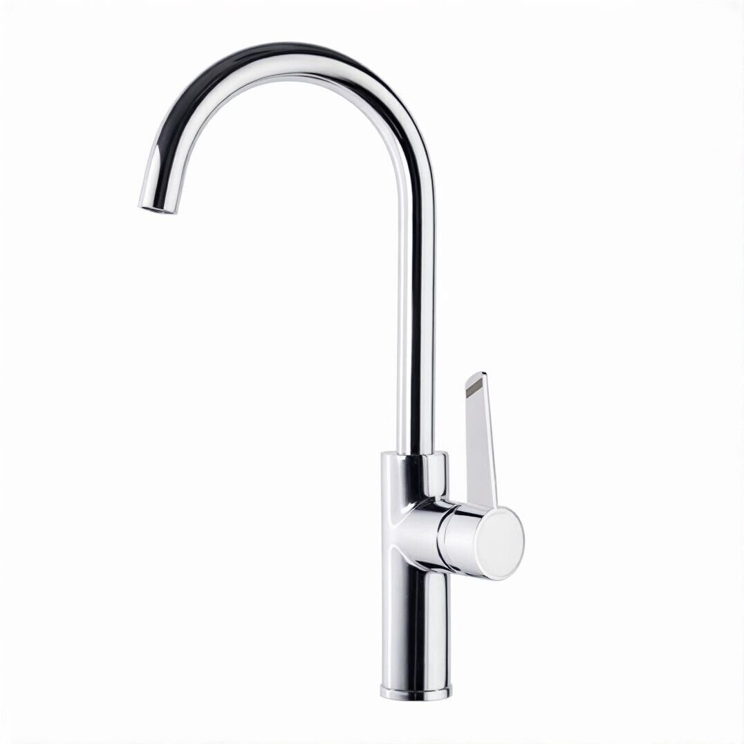 Изображение товара Смеситель для кухонной мойки Ramonsoler Kitchen 380602MC, цвет хром Изображение товара Смеситель для кухонной мойки Ramonsoler Kitchen 380602MC, цвет хром