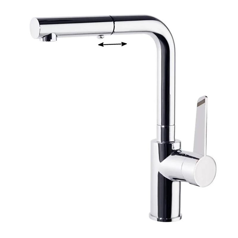 Изображение товара Смеситель для кухонной мойки Ramonsoler Kitchen выдвижной хром 381901H1MC