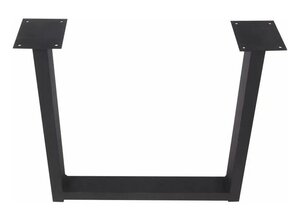 Изображение товара Подстолье для столешницы 1Marka П-образное 40 см, черный, 1 штука, Ц0000000067