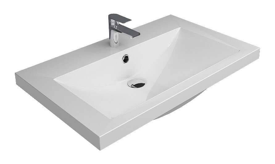 Изображение товара Раковина 1Marka Нота New Polytitan 75 см, белый