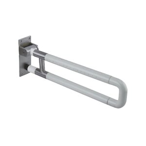 Изображение товара Поручень для раковины Creavit 70 см откидной белый из нержавеющей стали