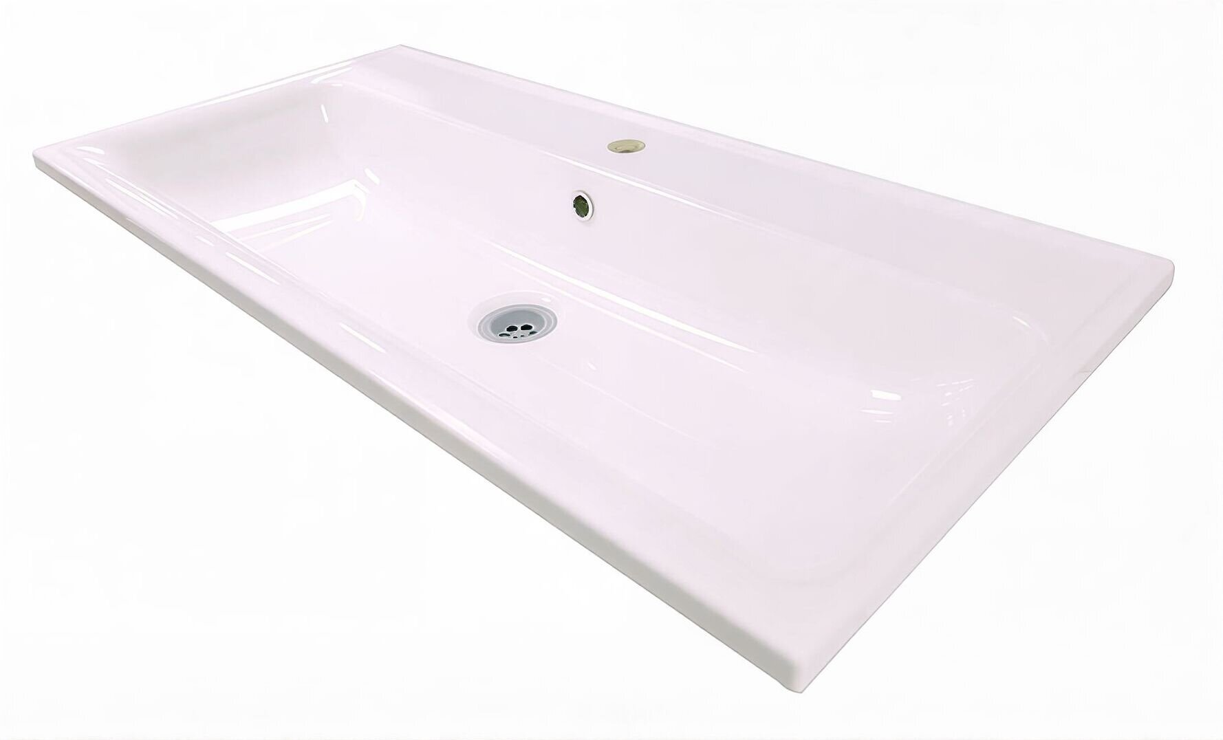 Изображение товара Раковина Marka One Mix Polytitan 80 см, белый, У79777