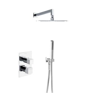 Изображение товара Душевая система Ramonsoler Kuatro K4715021 для душа, термостатическая, на 2 потребителя, цвет хром