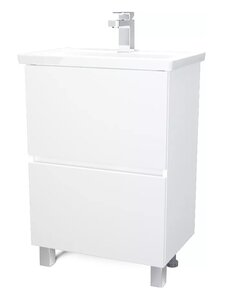 Изображение товара Тумба под раковину 1Marka Aris 70 см белая напольная