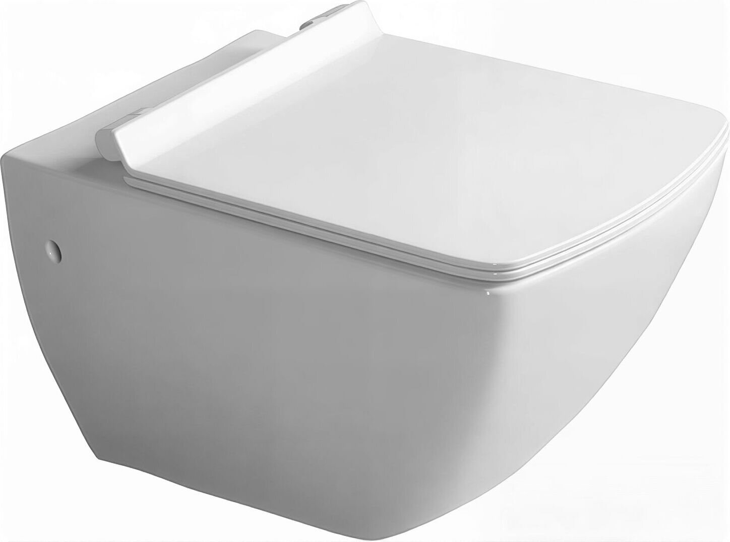 Изображение товара Подвесной унитаз Isvea Purita, крышка микролифт, белый, 10PL02007/40S80200I Изображение товара Подвесной унитаз Isvea Purita, крышка микролифт, белый, 10PL02007/40S80200I