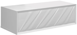 Изображение товара Подвесная тумба Marka One Glace 100 см белая акриловая для ванной