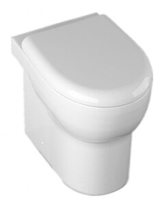 Изображение товара Приставной безободковый унитаз Isvea Absolute, крышка микролифт, белый, 10AB10002/40R30700I