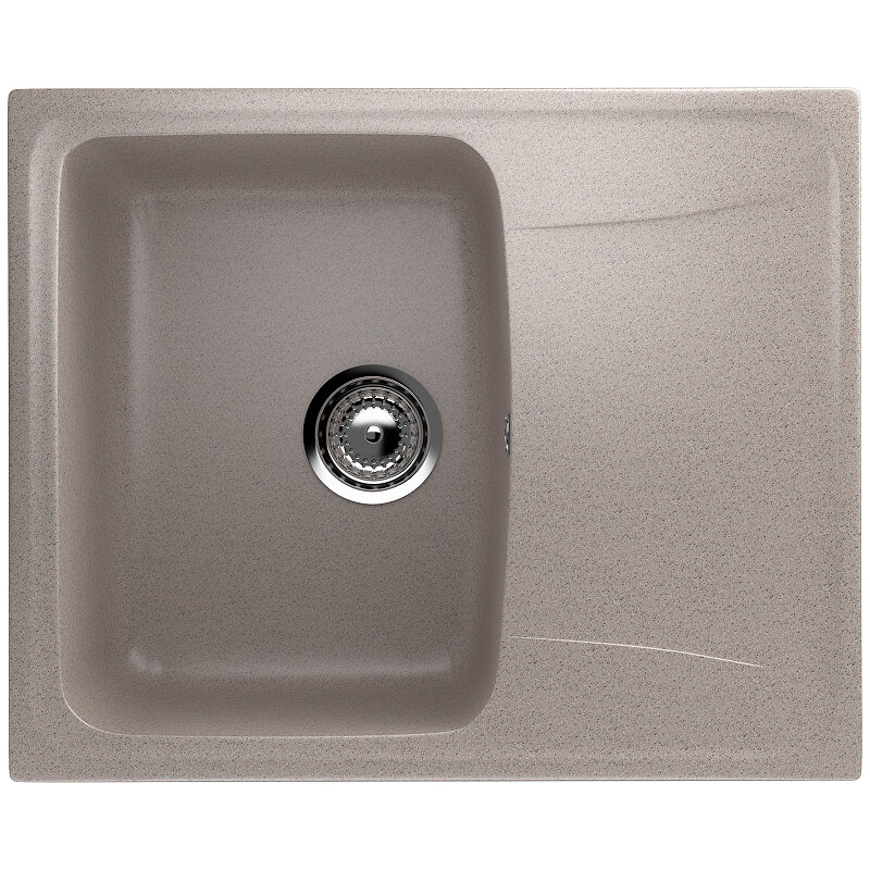 Изображение товара Мойка Ulgran U-201-302 песочная, 58 см, встроенная сверху