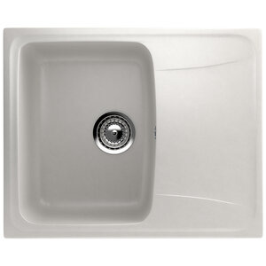 Изображение товара Кухонная мойка Ulgran U-201, 58 см, цвет ультра-белый