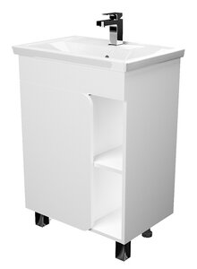 Изображение товара Тумба под раковину 1Marka Nuvo У76056 70 см, напольная, белый
