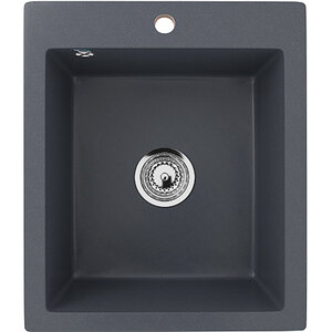 Изображение товара Мойка кухонная Ulgran U-404 42 см антрацит нержавеющая сталь