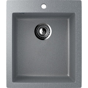 Изображение товара Мойка кухонная Ulgran U-404 U-404-309, 42 см, цвет темно-серый