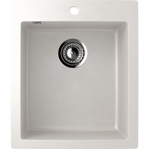Изображение товара Мойка кухонная Ulgran U-404 42 см ультра-белая встраиваемая сверху