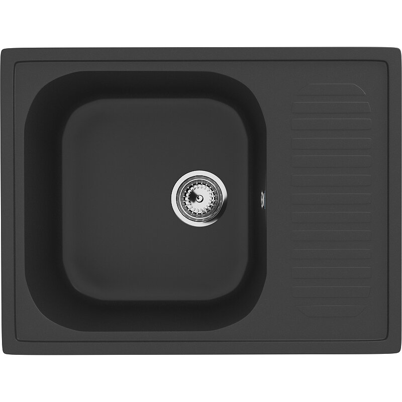 Изображение товара Мойка Ulgran U-202-344 Угловая 64 см черная