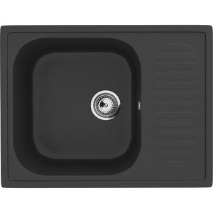 Изображение товара Мойка кухонная Ulgran U-202 U-202-344, 64 см, цвет ультра-черный