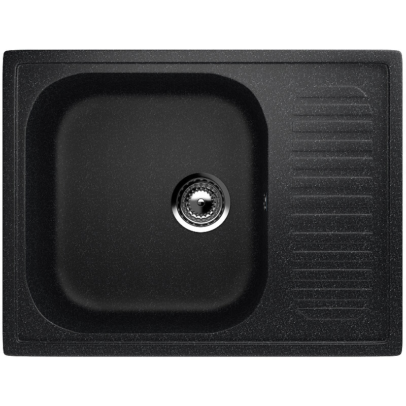 Изображение товара Кухонная мойка Ulgran U-202, 64 см, черная