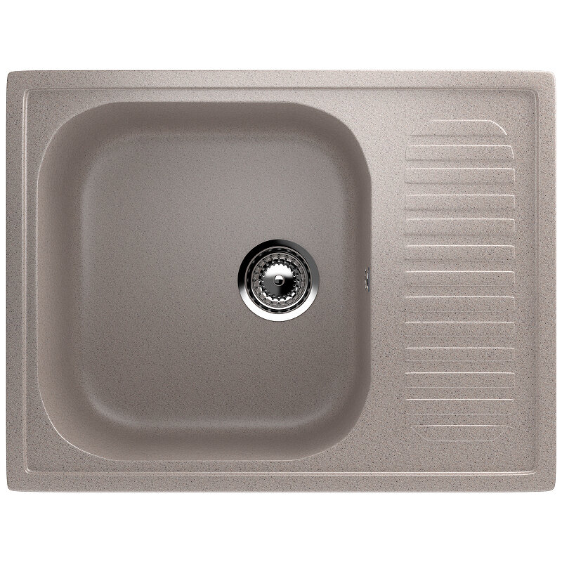 Изображение товара Мойка кухонная Ulgran U-202 U-202-302, 64 см, цвет песочный