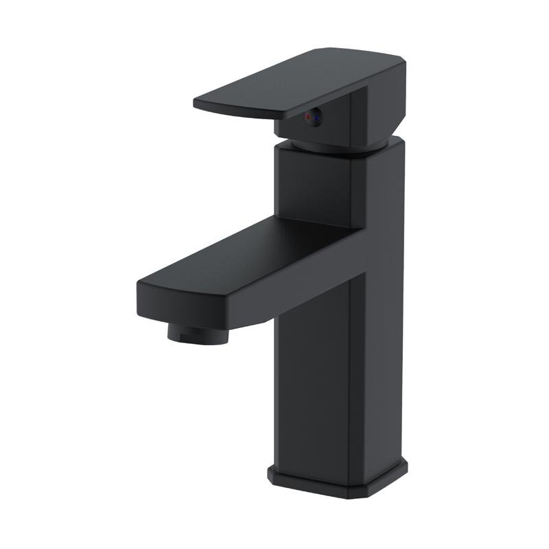 Изображение товара Полимерный смеситель для раковины OneLife P06-021b черный матовый