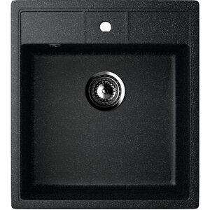 Изображение товара Мойка кухонная Ulgran U-406 U-406-308, 45.5 см, цвет черный