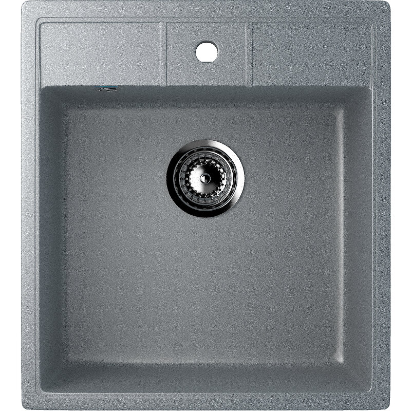 Изображение товара Кухонная мойка Ulgran U-406 45.5 см темно-серая для кухни