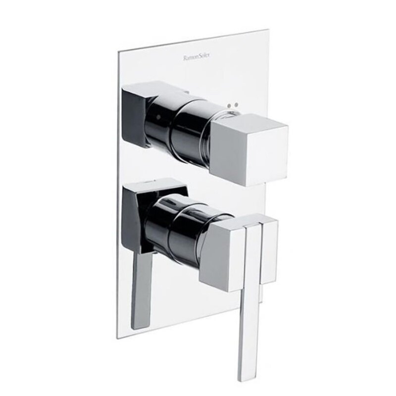Изображение товара Смеситель Ramonsoler Kuatro Nk 491502S для душа, цвет хром Изображение товара Смеситель Ramonsoler Kuatro Nk 491502S для душа, цвет хром