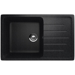Изображение товара Мойка кухонная Ulgran U-400 U-400-308, 75 см, цвет черный