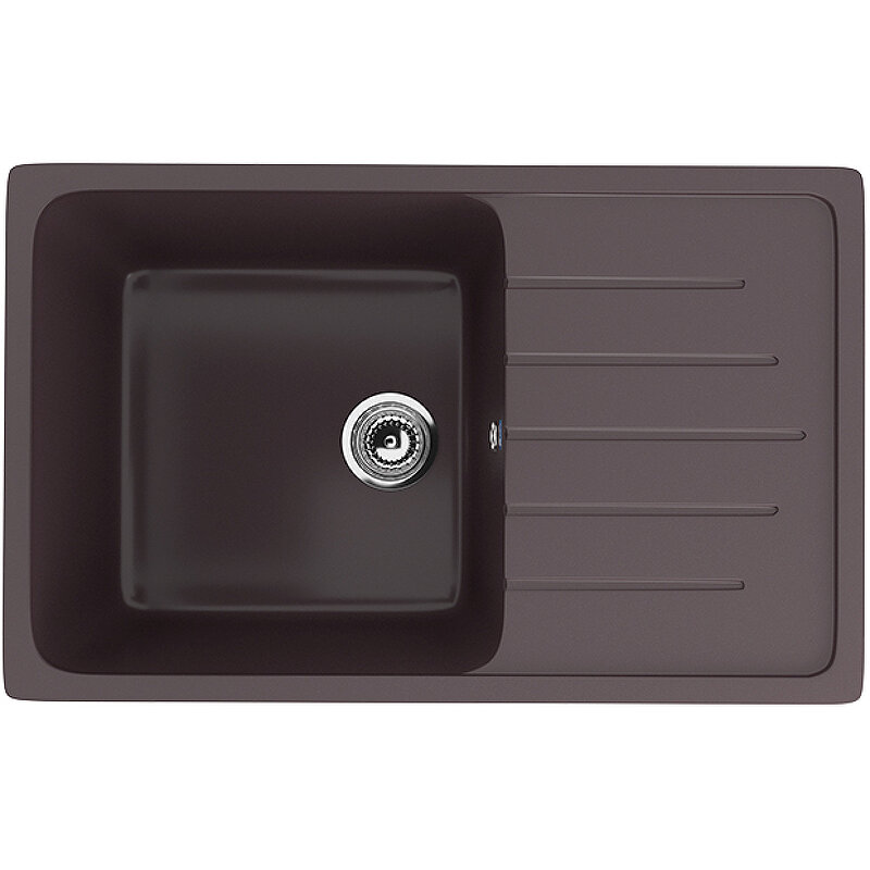 Изображение товара Кухонная мойка Ulgran U-400, 75 см, шоколад