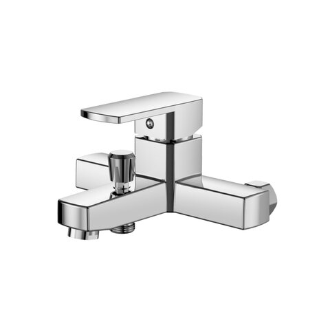 Изображение товара Полимерный смеситель OneLife для ванны и душа, хром, P06-100cr