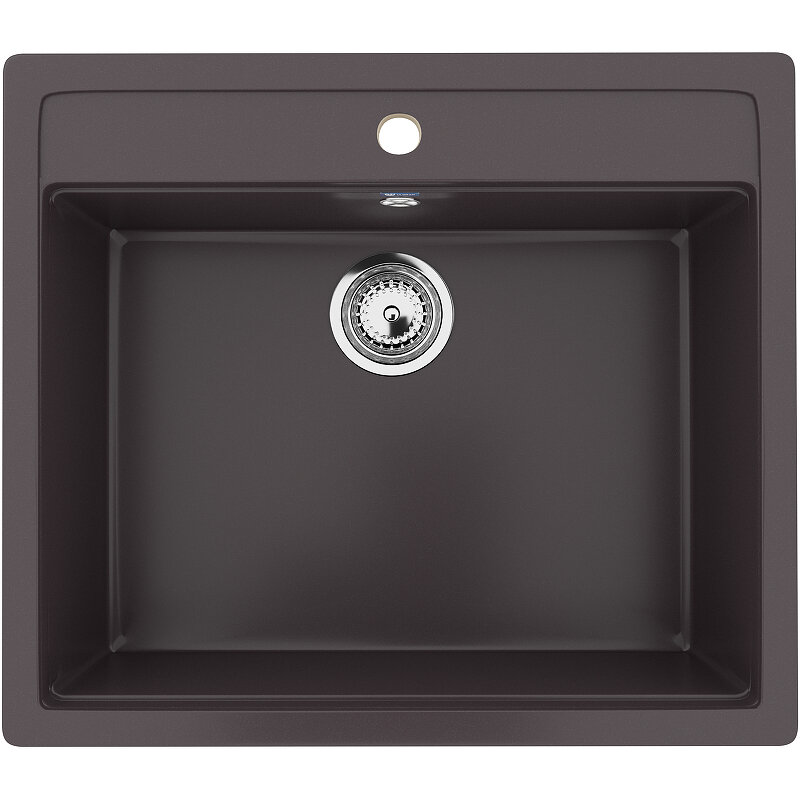 Изображение товара Кухонная мойка Ulgran U-104 56 см коричневая нержавеющая сталь