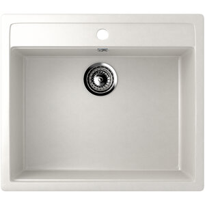 Изображение товара Кухонная мойка Ulgran U-104 из нержавеющей стали 56 см белая