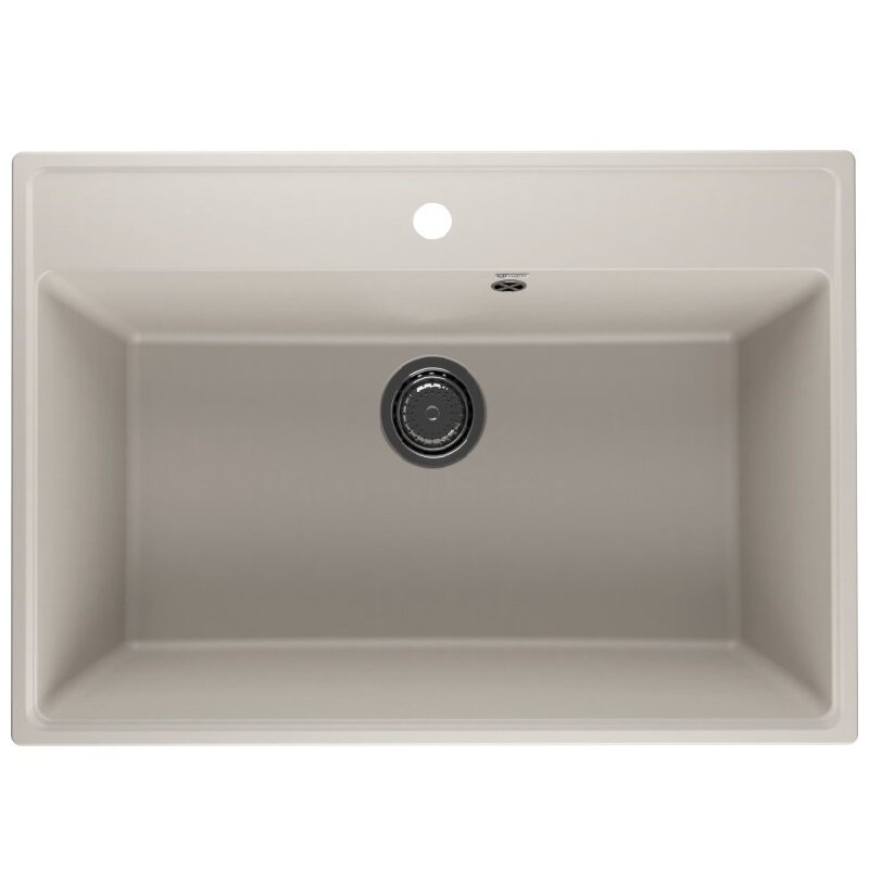 Изображение товара Мойка кухонная Ulgran Quartz Forte 760-02, 76 см, цвет лен