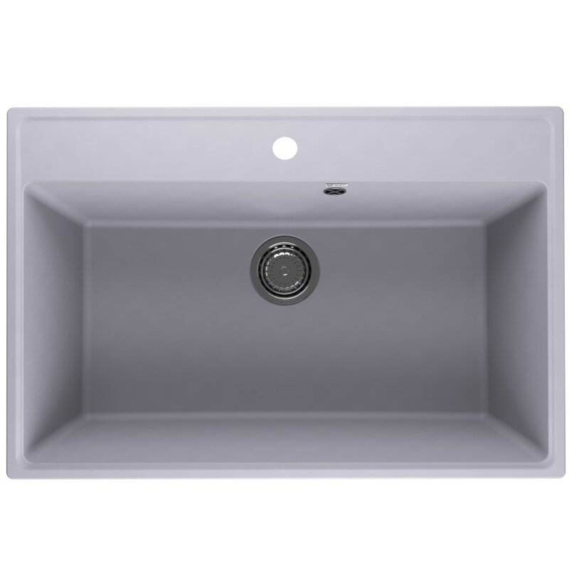 Изображение товара Кухонная мойка Ulgran Quartz Forte 760-05, 76 см, бетон
