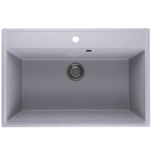 Изображение товара Мойка кухонная Ulgran Quartz Forte Forte 760-05, 76 см, цвет бетон
