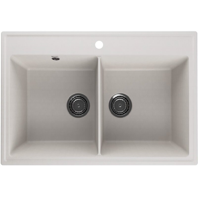 Изображение товара Мойка кухонная Ulgran Quartz Ruma 780-01 78 см искусственный камень жасмин