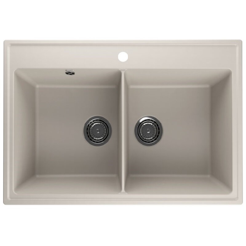 Изображение товара Кухонная мойка Ulgran Quartz Ruma Ruma 780-02 78 см цвет лен матовая