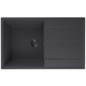 Изображение товара Мойка кухонная Ulgran Quartz Prima 850-08 цвет космос 85 см