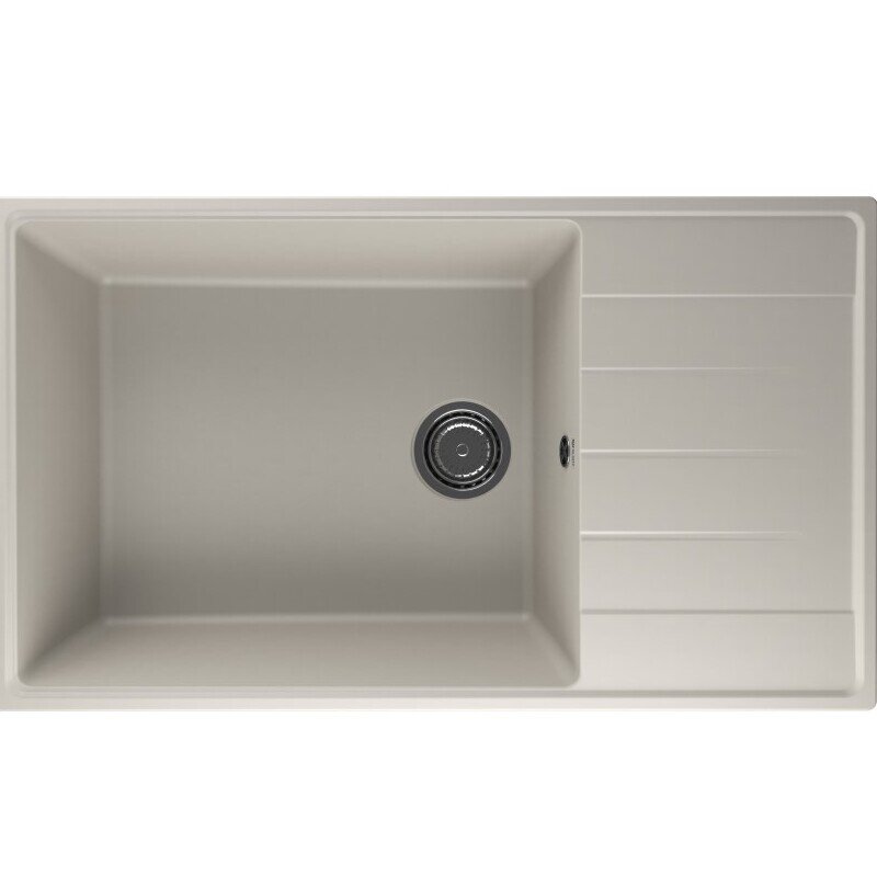 Изображение товара Мойка кухонная Ulgran Quartz Prima 860-02, 86 см, цвет лен Изображение товара Мойка кухонная Ulgran Quartz Prima 860-02, 86 см, цвет лен