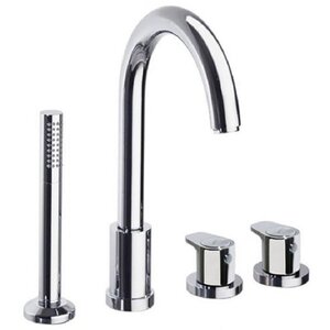 Изображение товара Смеситель Ramonsoler Alexia 363302TM на борт ванны, термостатический, на 2 потребителя, цвет хром