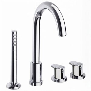 Изображение товара Смеситель Ramonsoler Alexia 363302TM на борт ванны, термостатический, на 2 потребителя, цвет хром