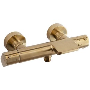 Изображение товара Смеситель Ramonsoler Alexia 363901SOC для ванны и душа, термостатический, цвет золото матовое