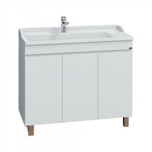 Изображение товара Тумба под раковину СаНта Марс 700297 напольная белая с эмалью